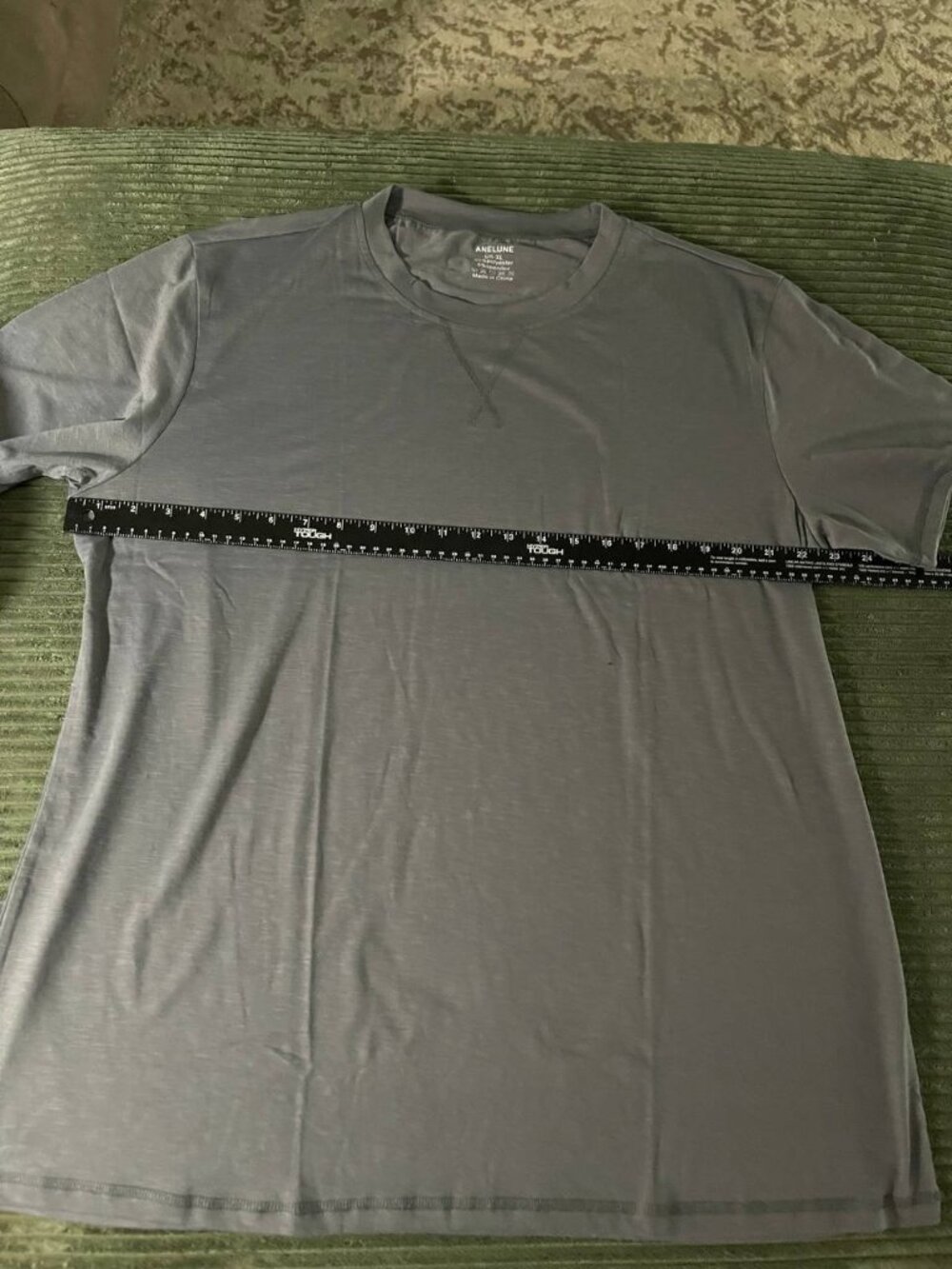 Men's Gray Short Sleeve T-Shirt Size XL